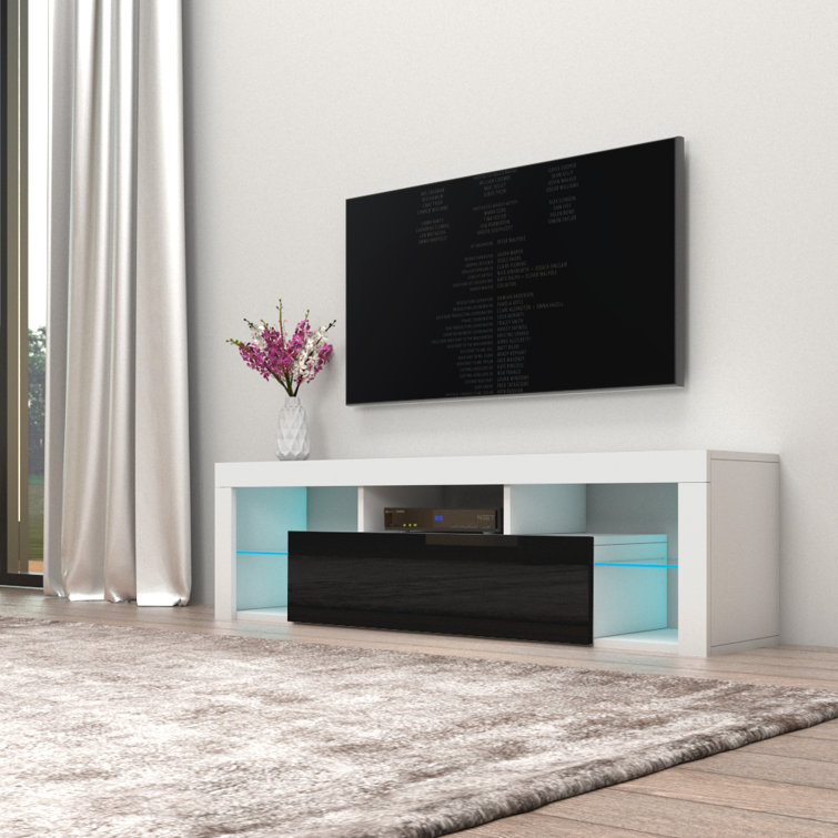 Orren Ellis Floating Milano TV Stand for TVs up to 70" & Reviews